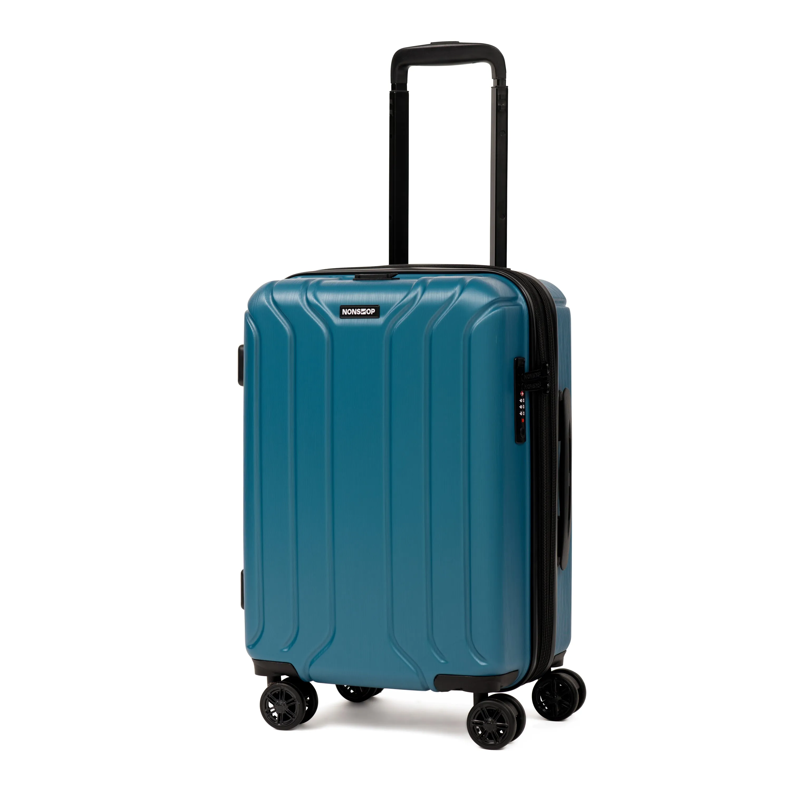 NONSTOP To New York 20-Inch Expandable Spinner with TSA Lock and Double USB Port