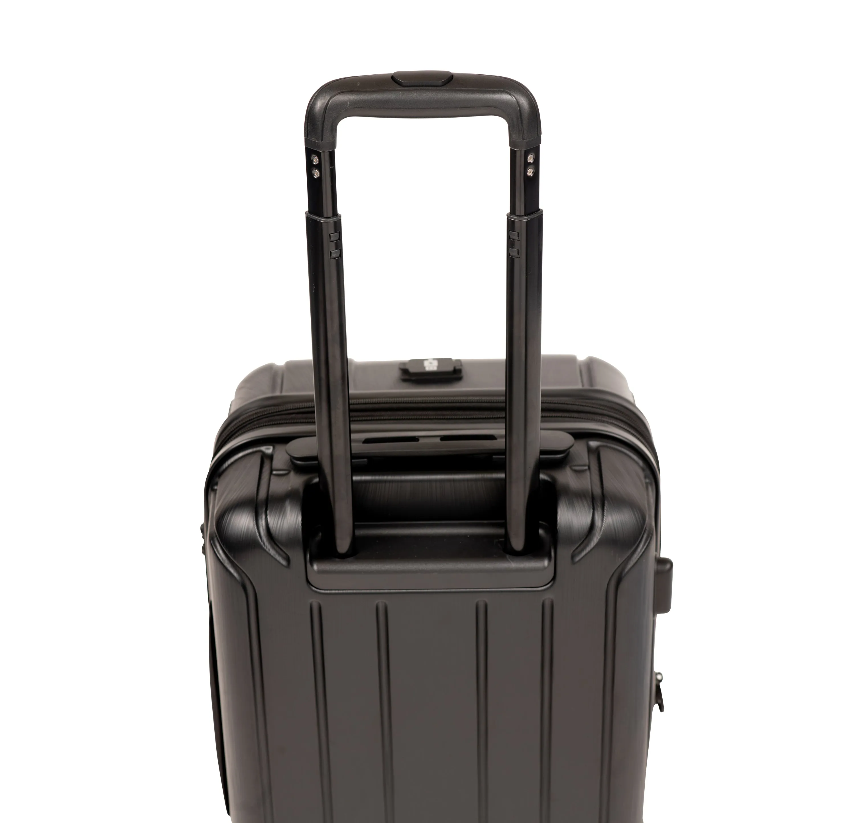 NONSTOP To New York 20-Inch Expandable Spinner with TSA Lock and Double USB Port