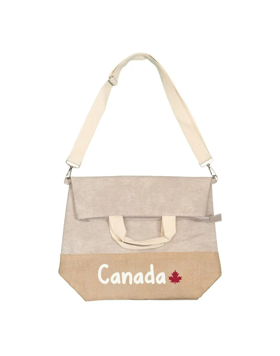 North & Oak Canada Jute Bag - ONLINE ONLY