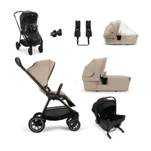 Nuna TRIV Next URBN Bundle in Biscotti