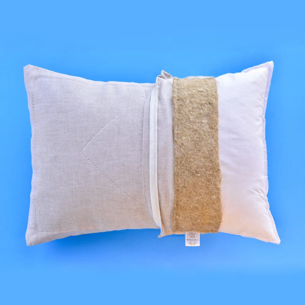 Organic Flax Linen Toddler Pillow