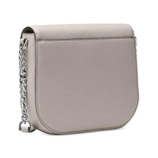 Pebble Leather Half Dome Crossbody