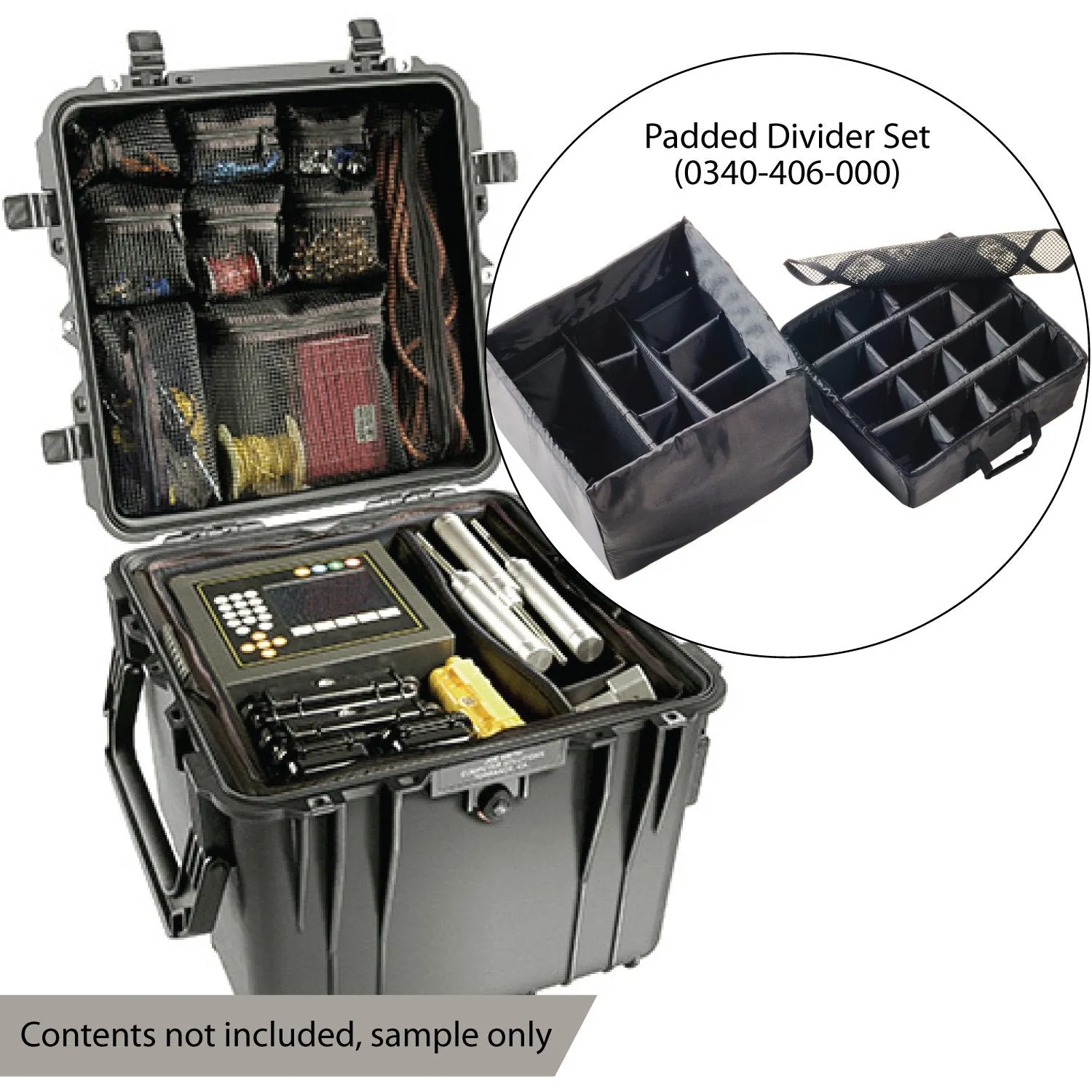 Pelican 0340 Protector Cube Case Black