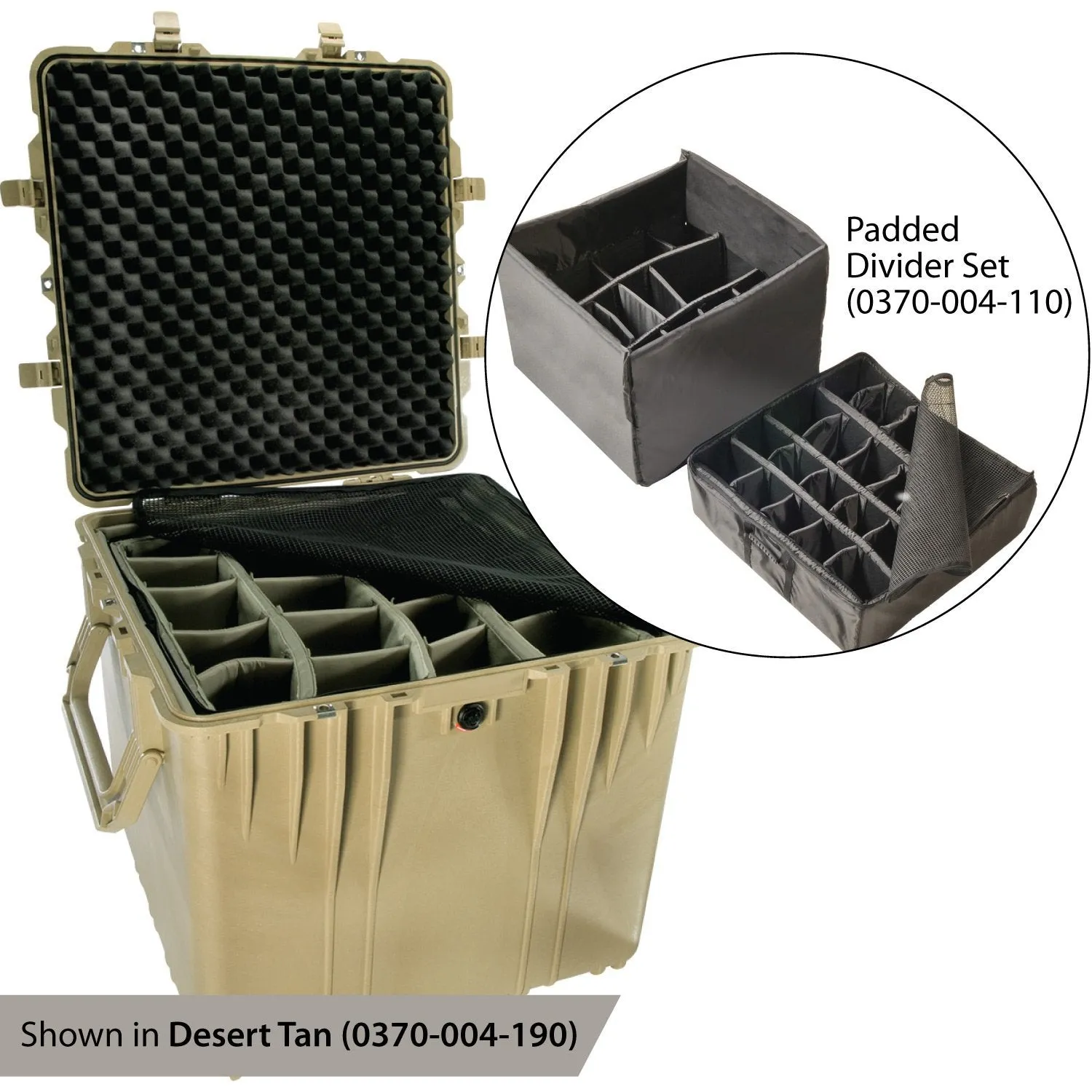 Pelican 0370 Protector Cube Case Black