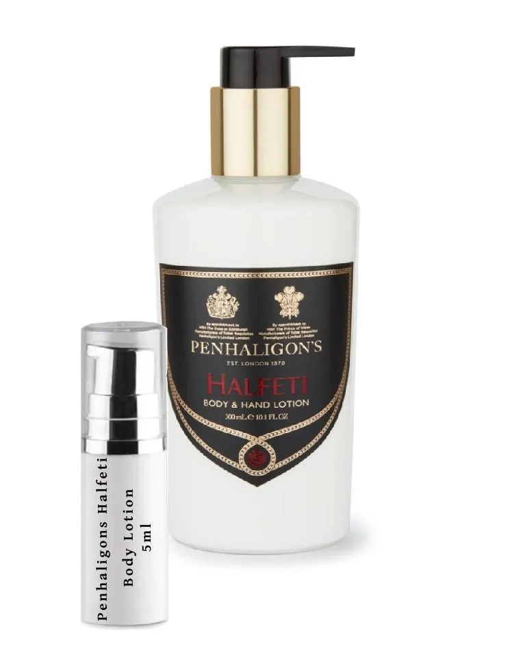 Penhaligon’s Halfeti Body Lotion samples