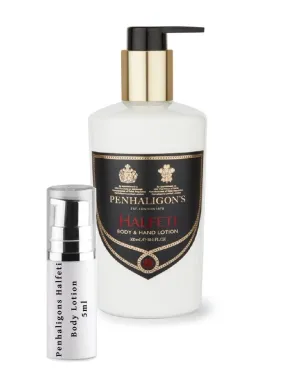 Penhaligon’s Halfeti Body Lotion samples