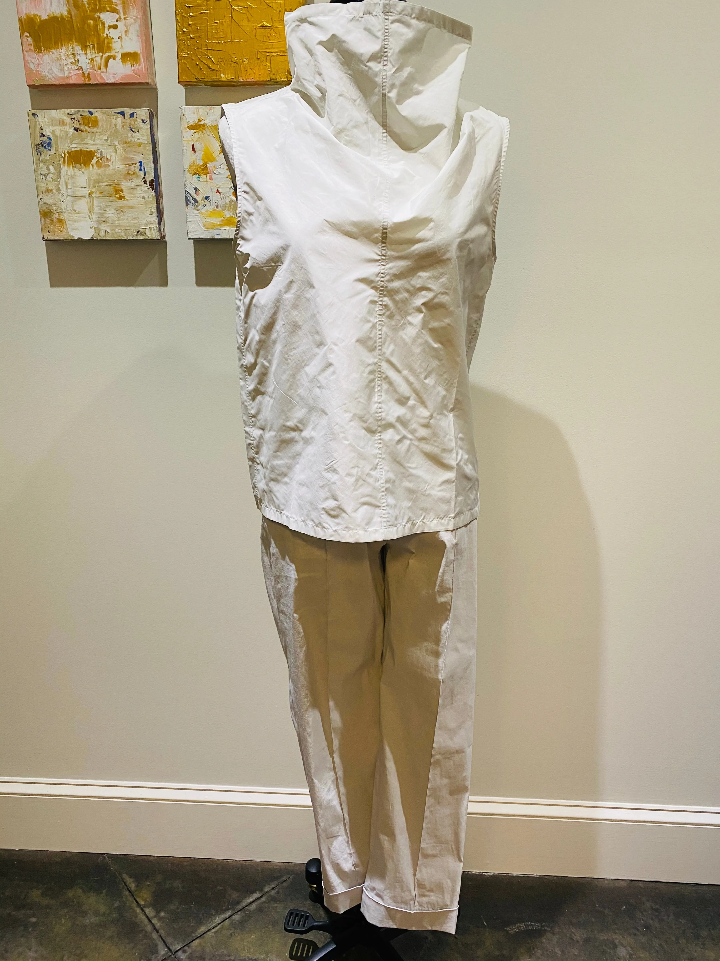 Peter O. Mahler Sleeveless Blouse