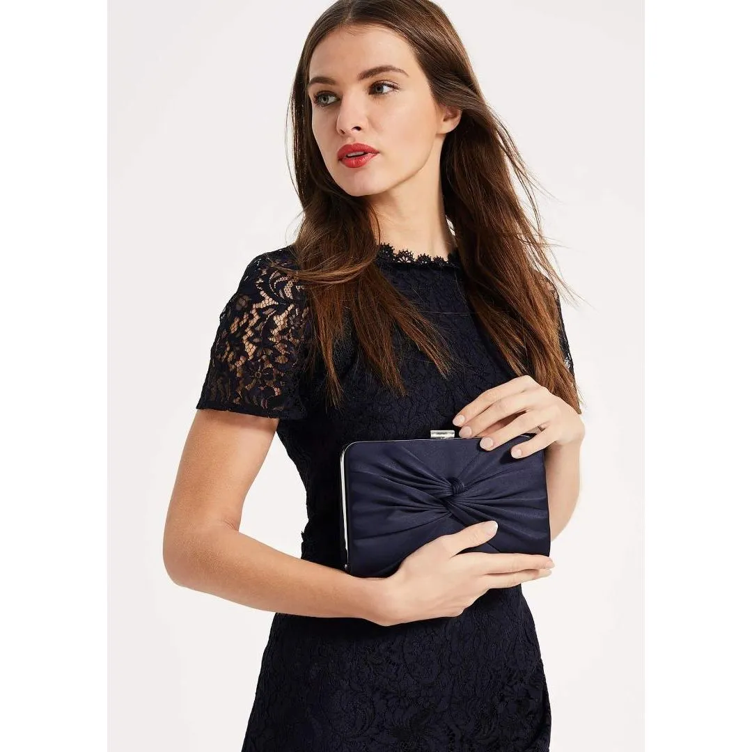 Phase Eight Kendal Clutch Bag - Navy