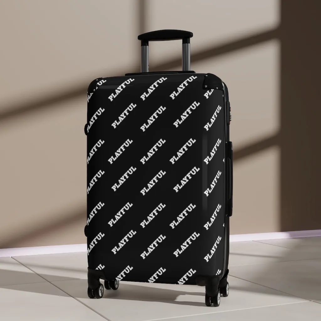 Playful AOP Suitcases