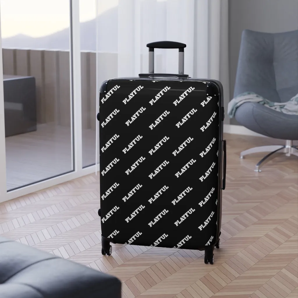Playful AOP Suitcases