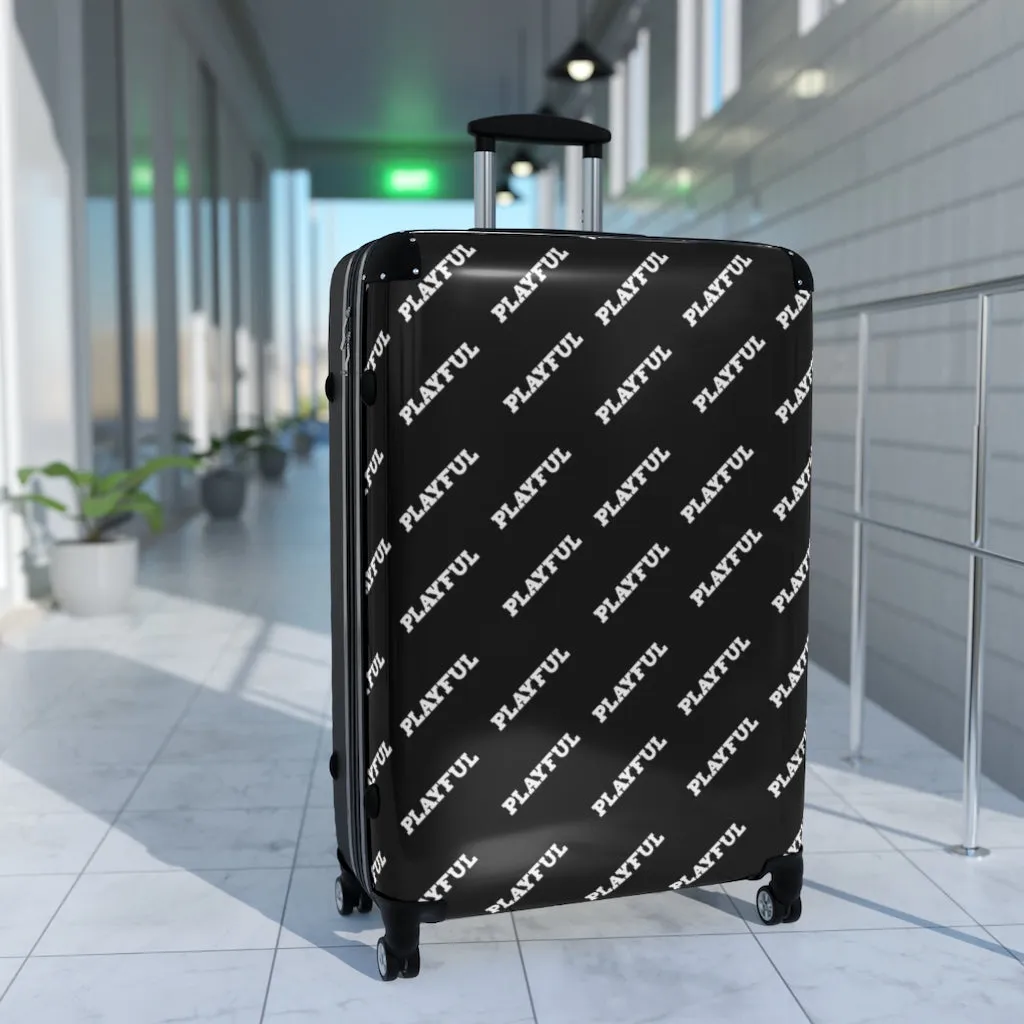 Playful AOP Suitcases