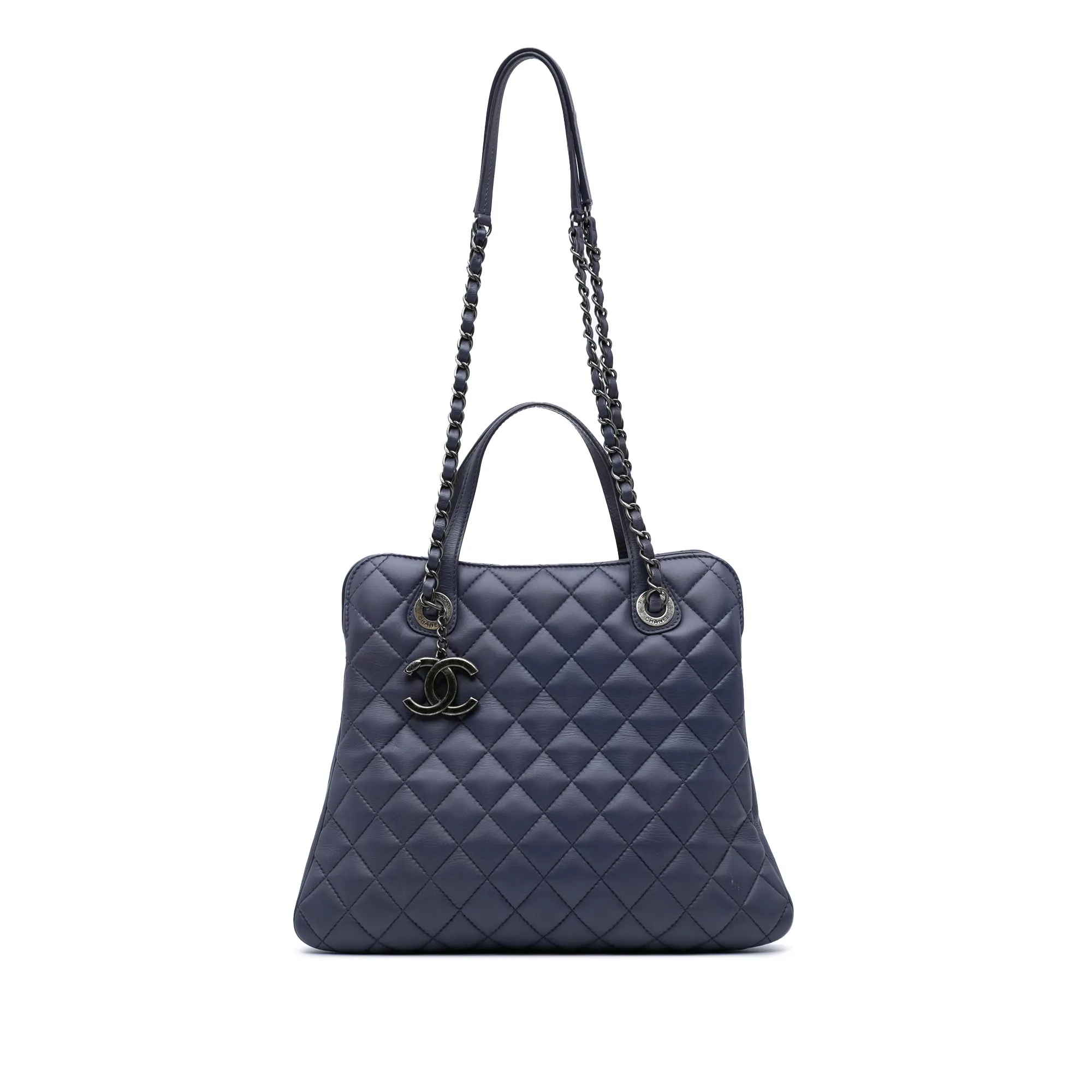 Quilted Lambskin Daily Shopping Tote