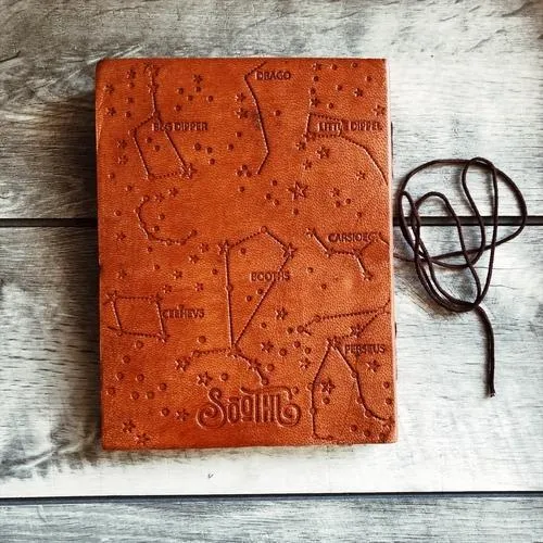 "Hard Things Are Hard" Handmade Leather Journal