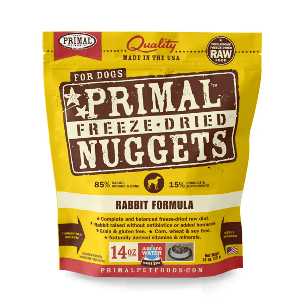 Raw Freeze-dried Rabbit
