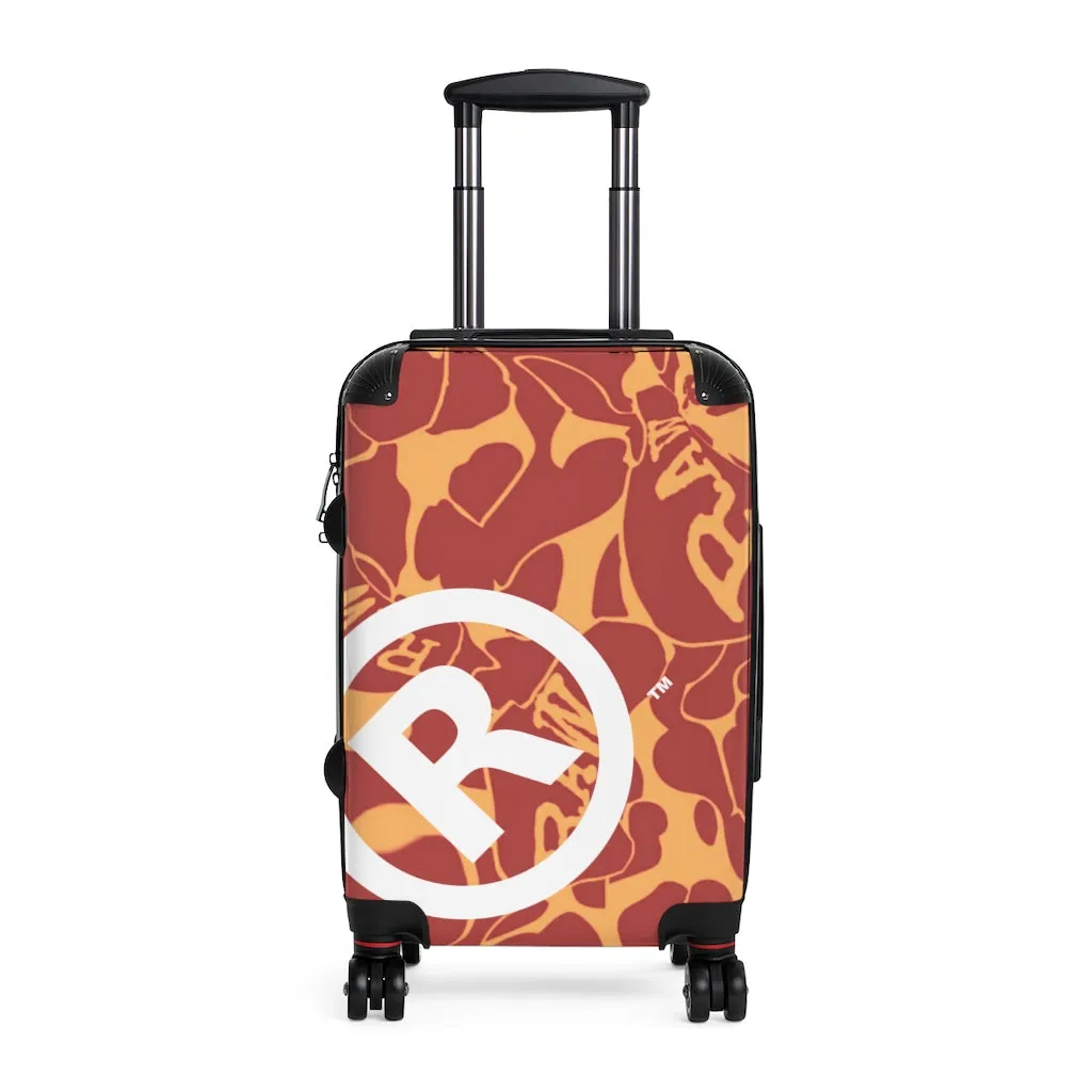 Raw Sushi orange camo Cabin Suitcase