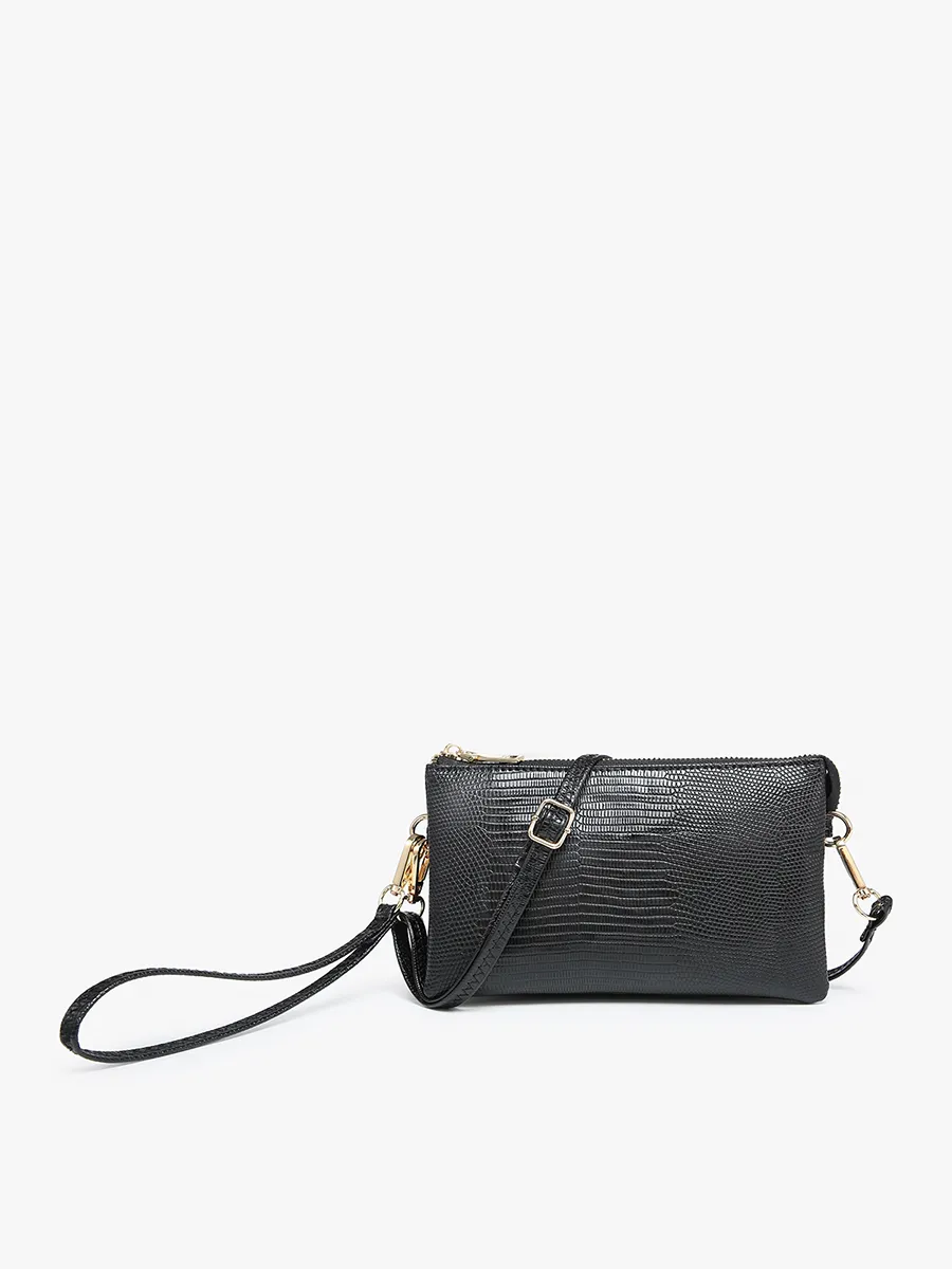 Riley Reptile Crossbody/Wristlet