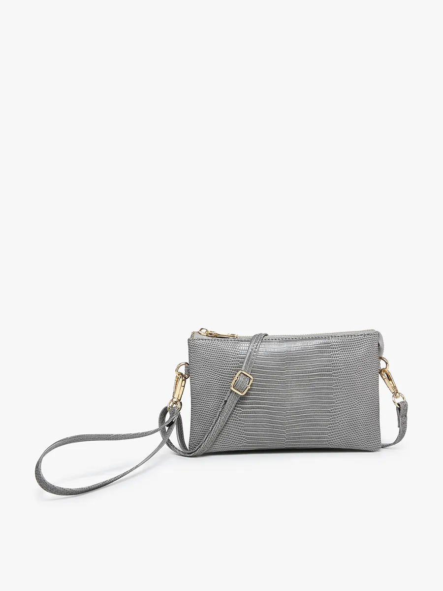 Riley Reptile Crossbody/Wristlet