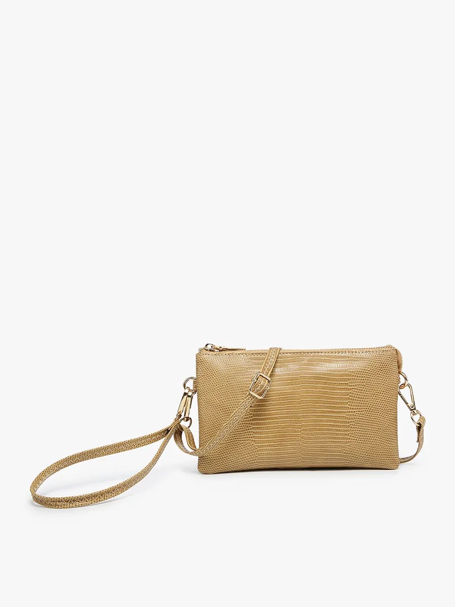 Riley Reptile Crossbody/Wristlet