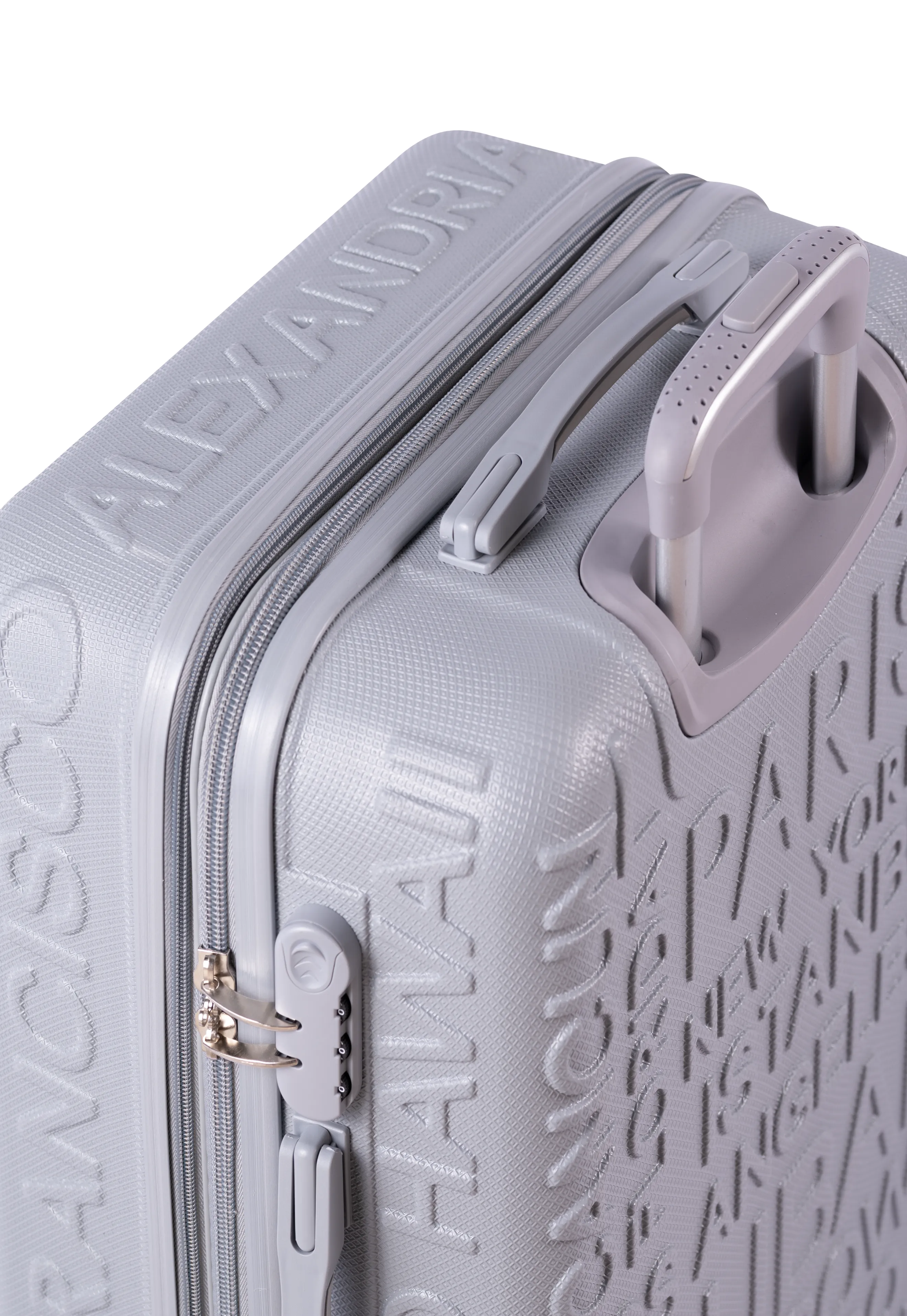 RIO -Complete Luggage Set 3 Piece -ABS(silver)