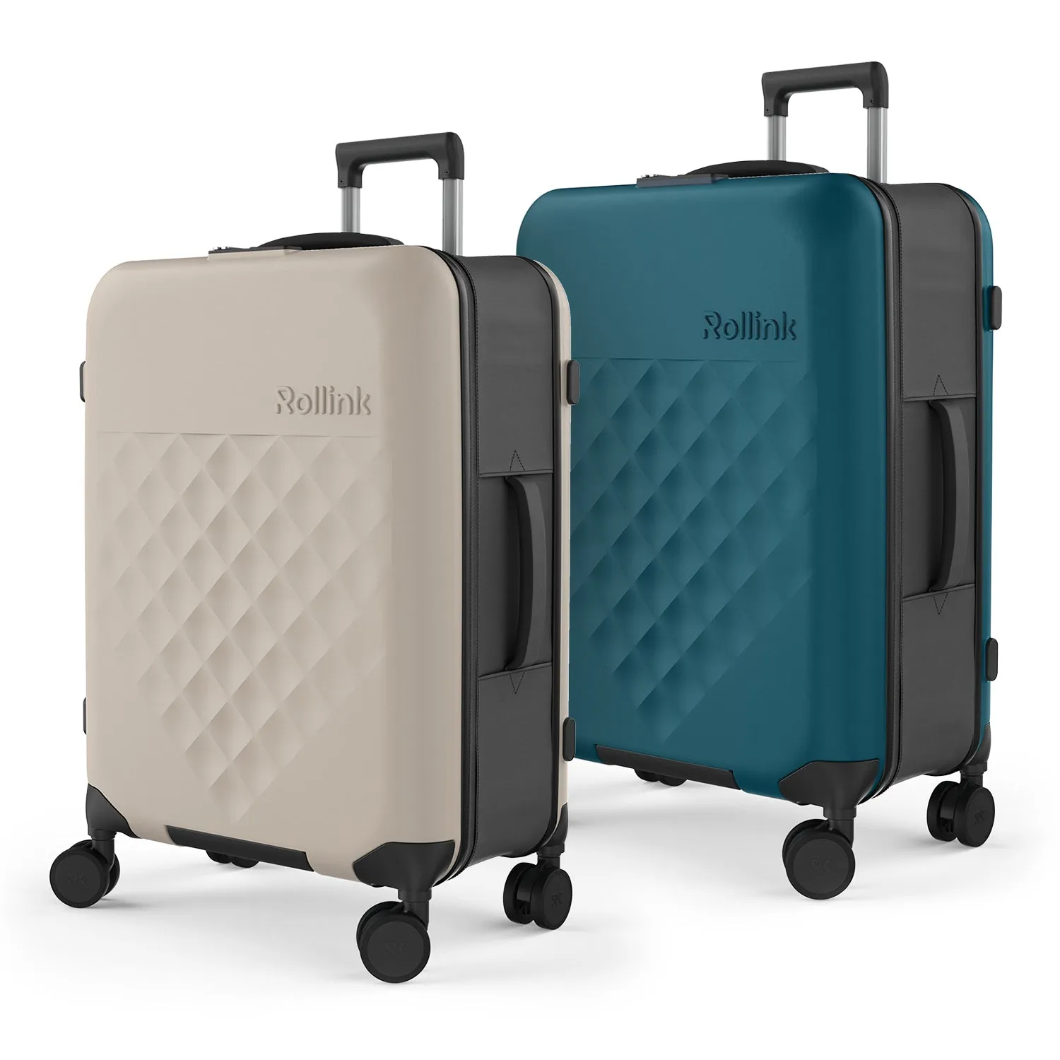 Rollink Flex 360 Spinner Suitcase 26" (Warm Grey)