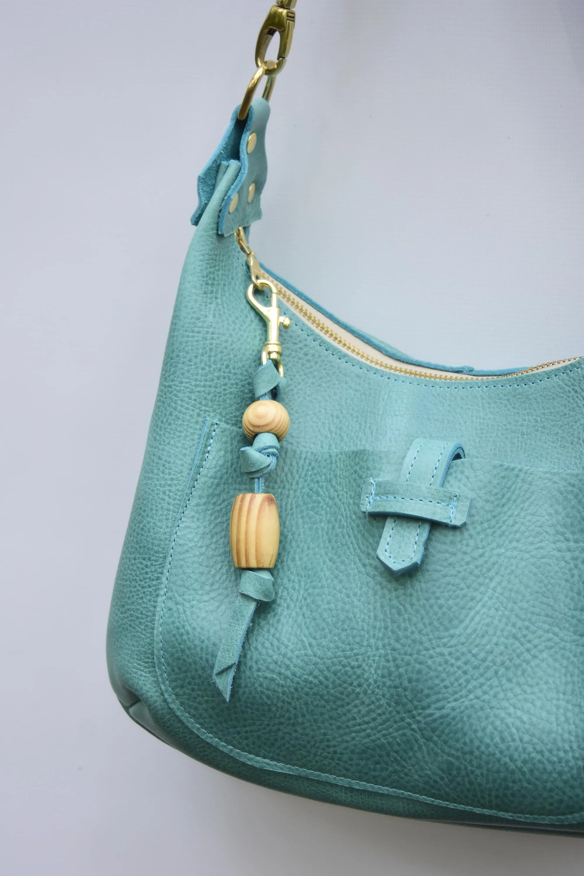 Ryder Leather Hobo Shoulder Bag
