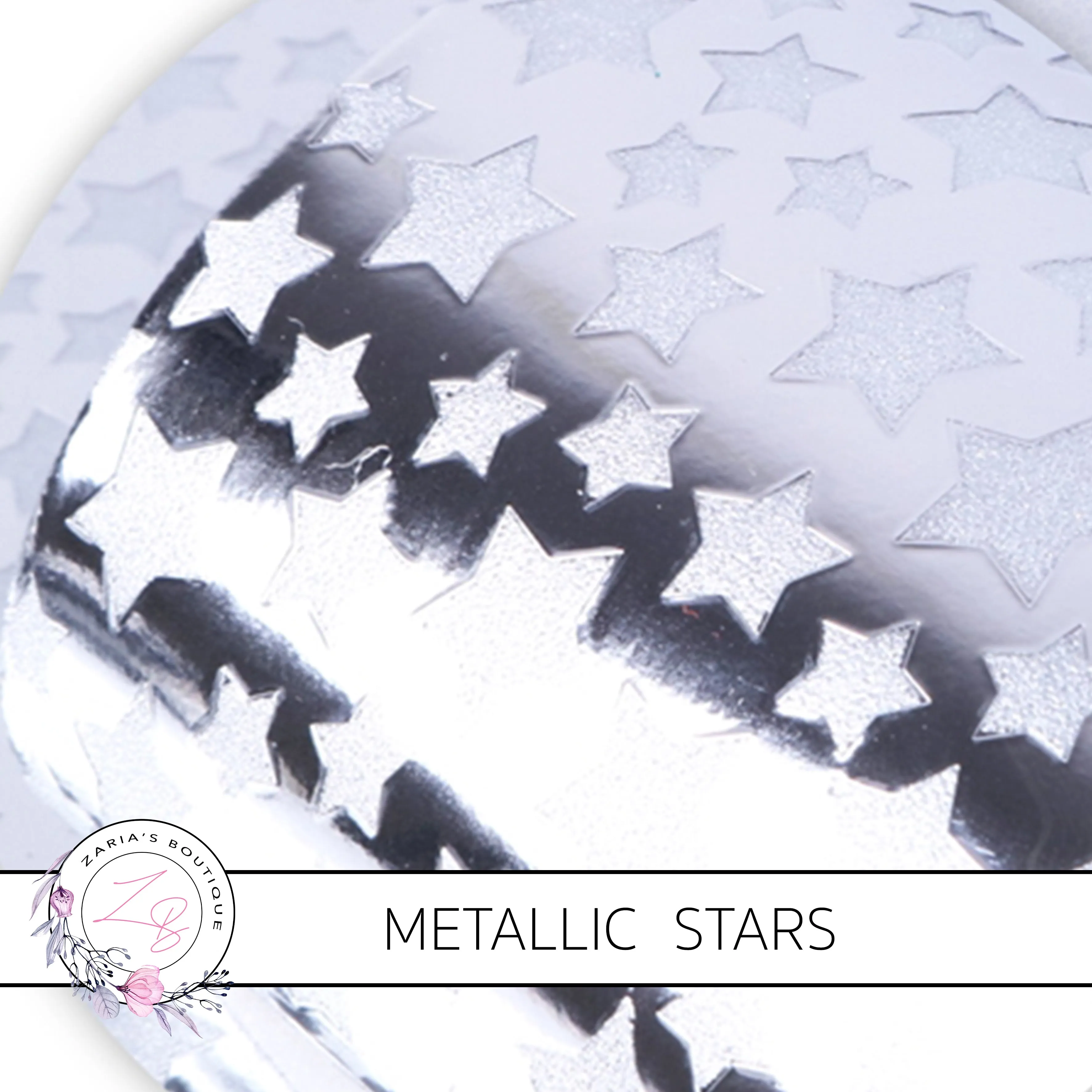 SALE Metallic Stars ~ Faux Leather ~ Red, Rose Gold & Silver