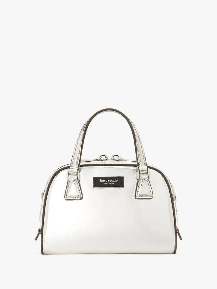 Sam Icon Metallic Mini Duffle Bag