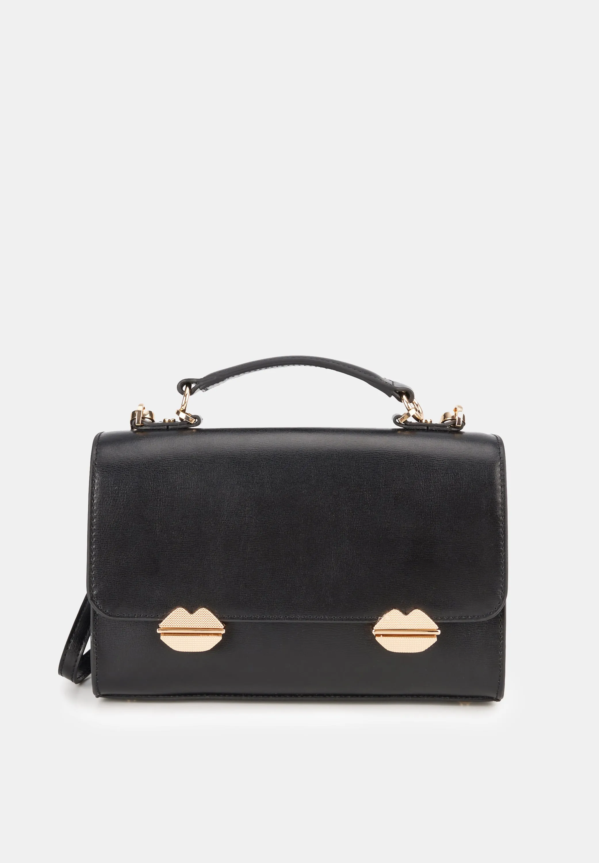 Satchel-Sealed With A Kiss Noir