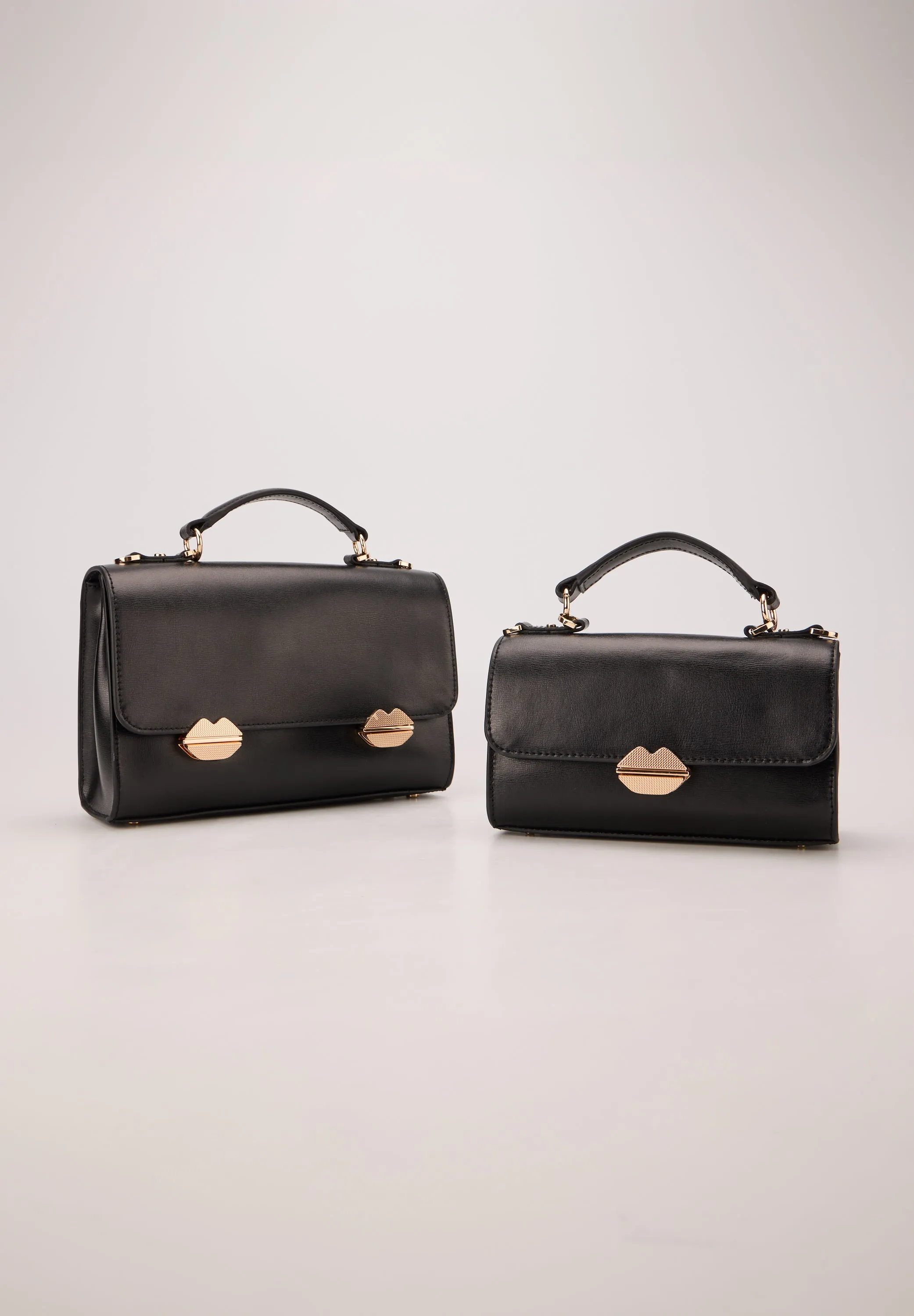 Satchel-Sealed With A Kiss Noir