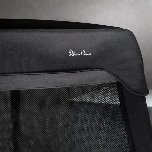 Silver Cross Slumber Travel Crib - Carbon