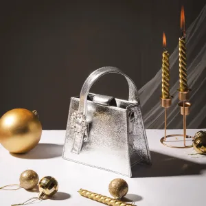 Silver Lumina Luxe Handbag