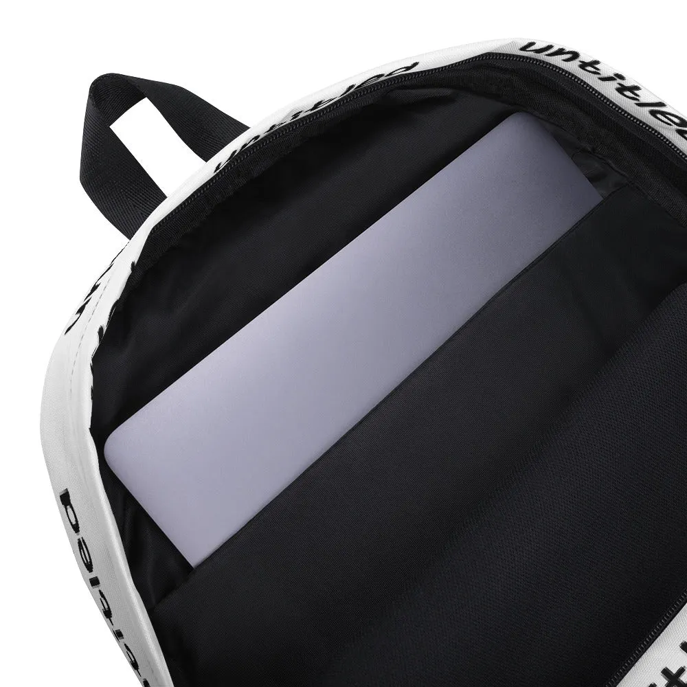 Sketch font backpack