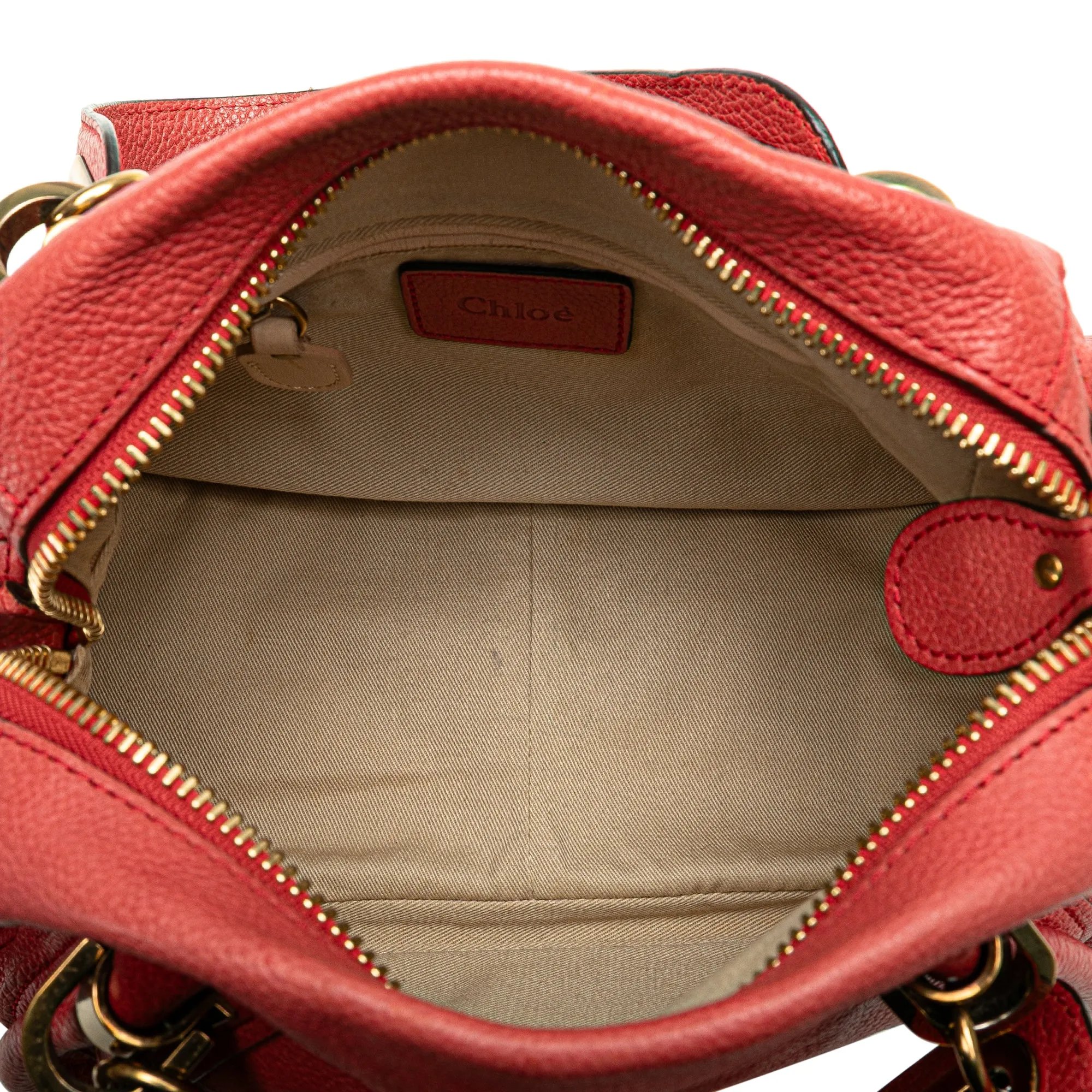 Small Leather Paraty Satchel