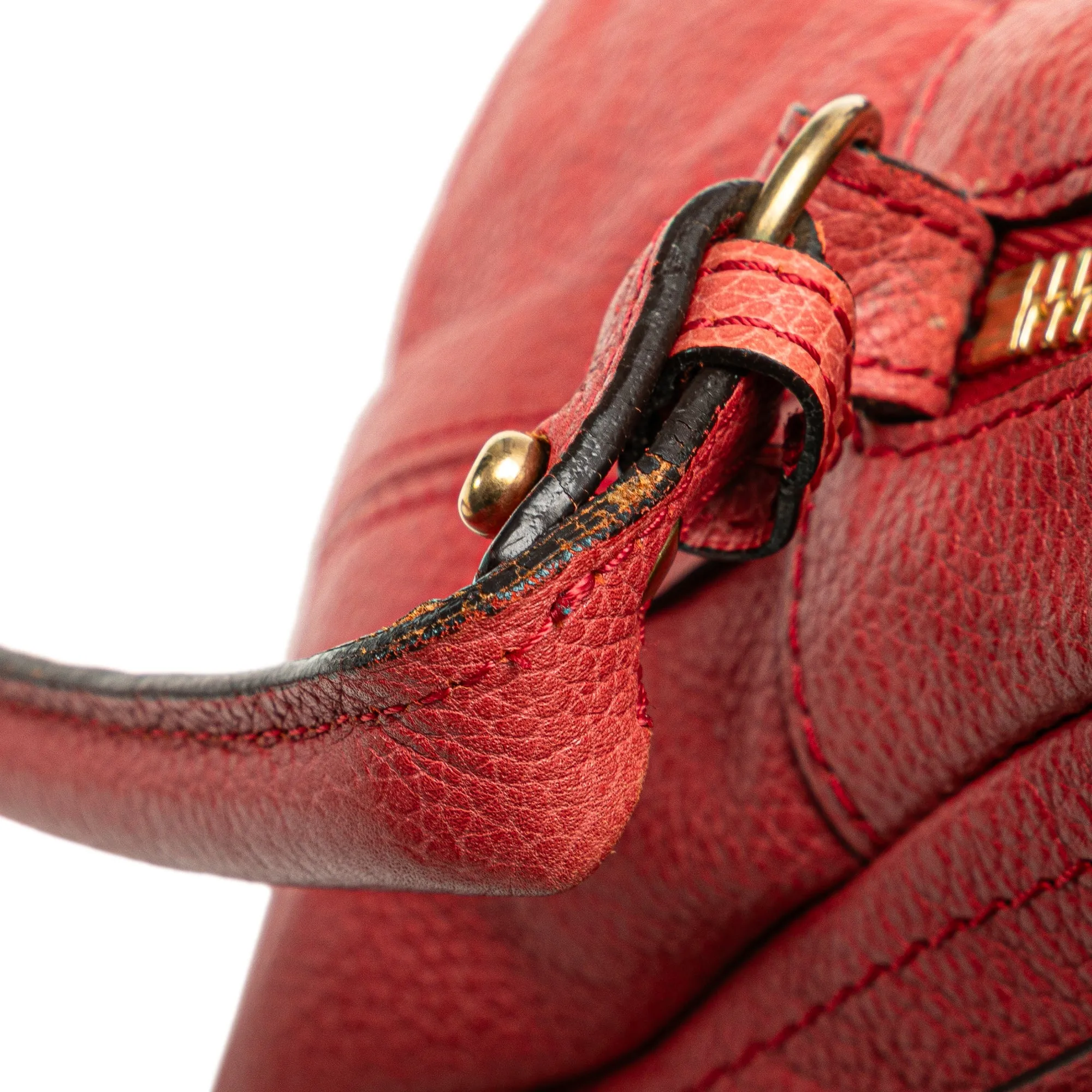 Small Leather Paraty Satchel
