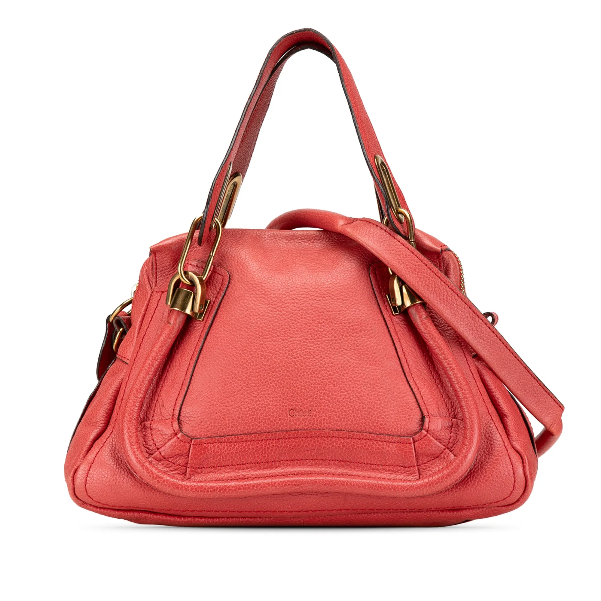 Small Leather Paraty Satchel