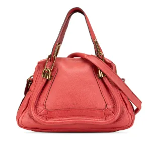 Small Leather Paraty Satchel