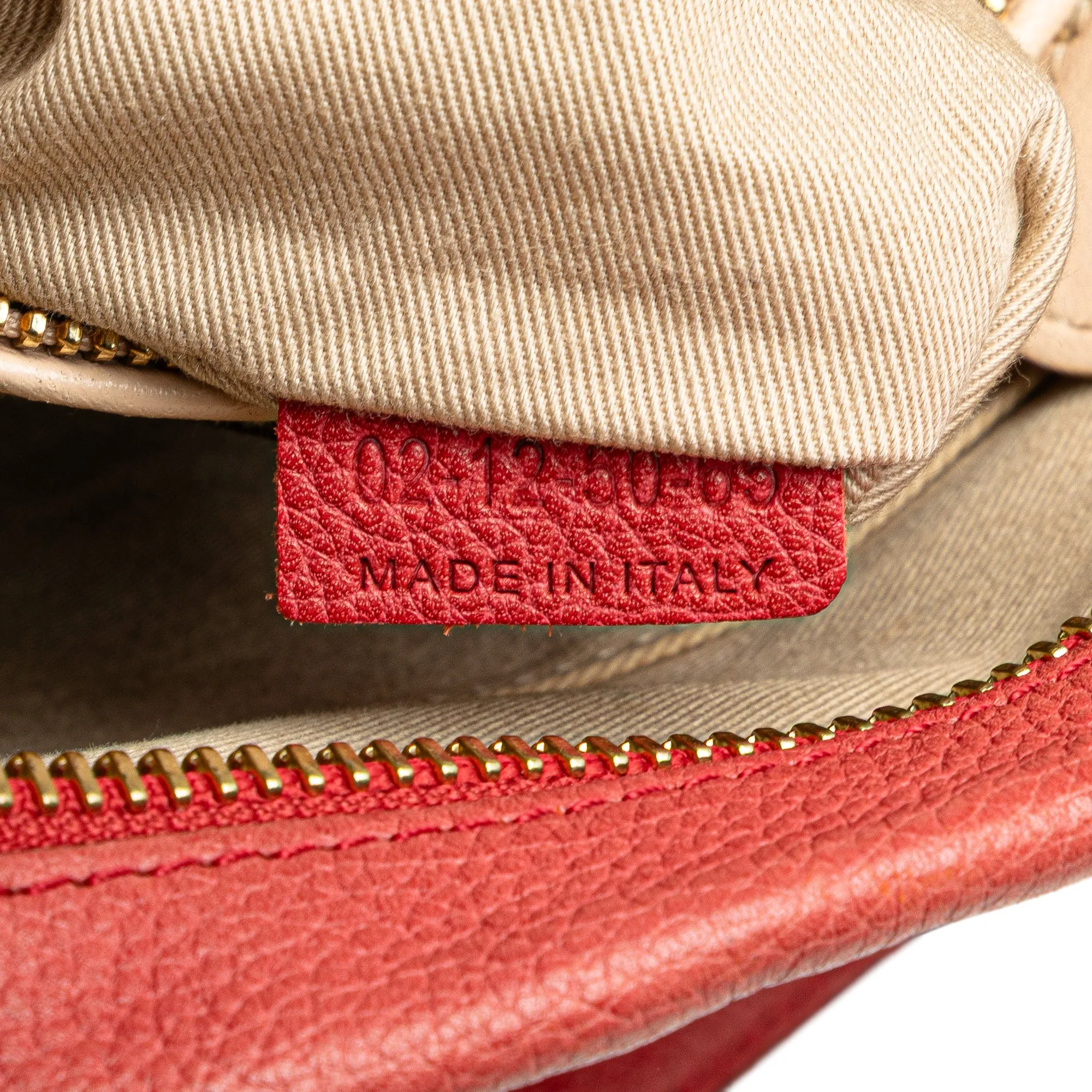 Small Leather Paraty Satchel