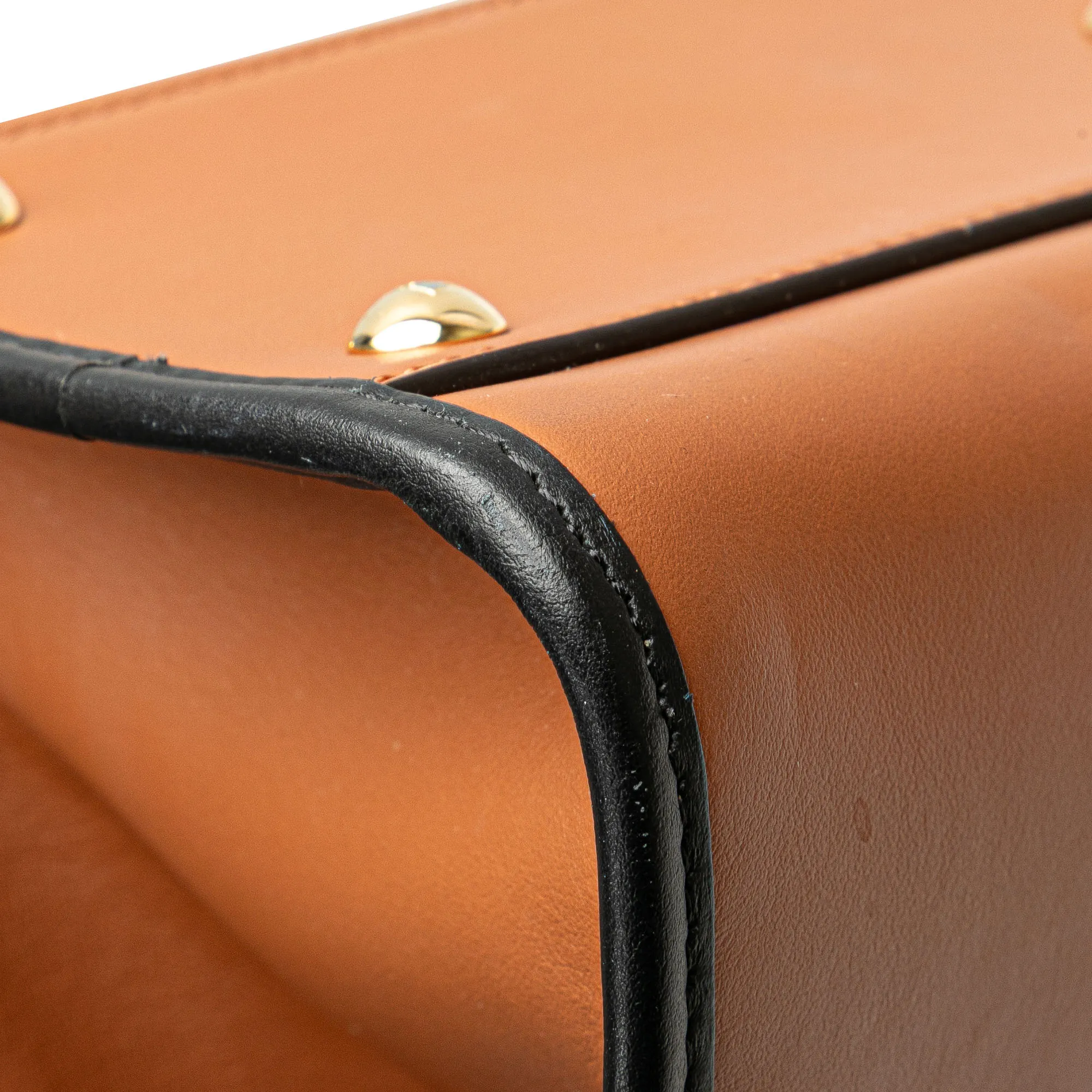 Small Leather Runaway Satchel