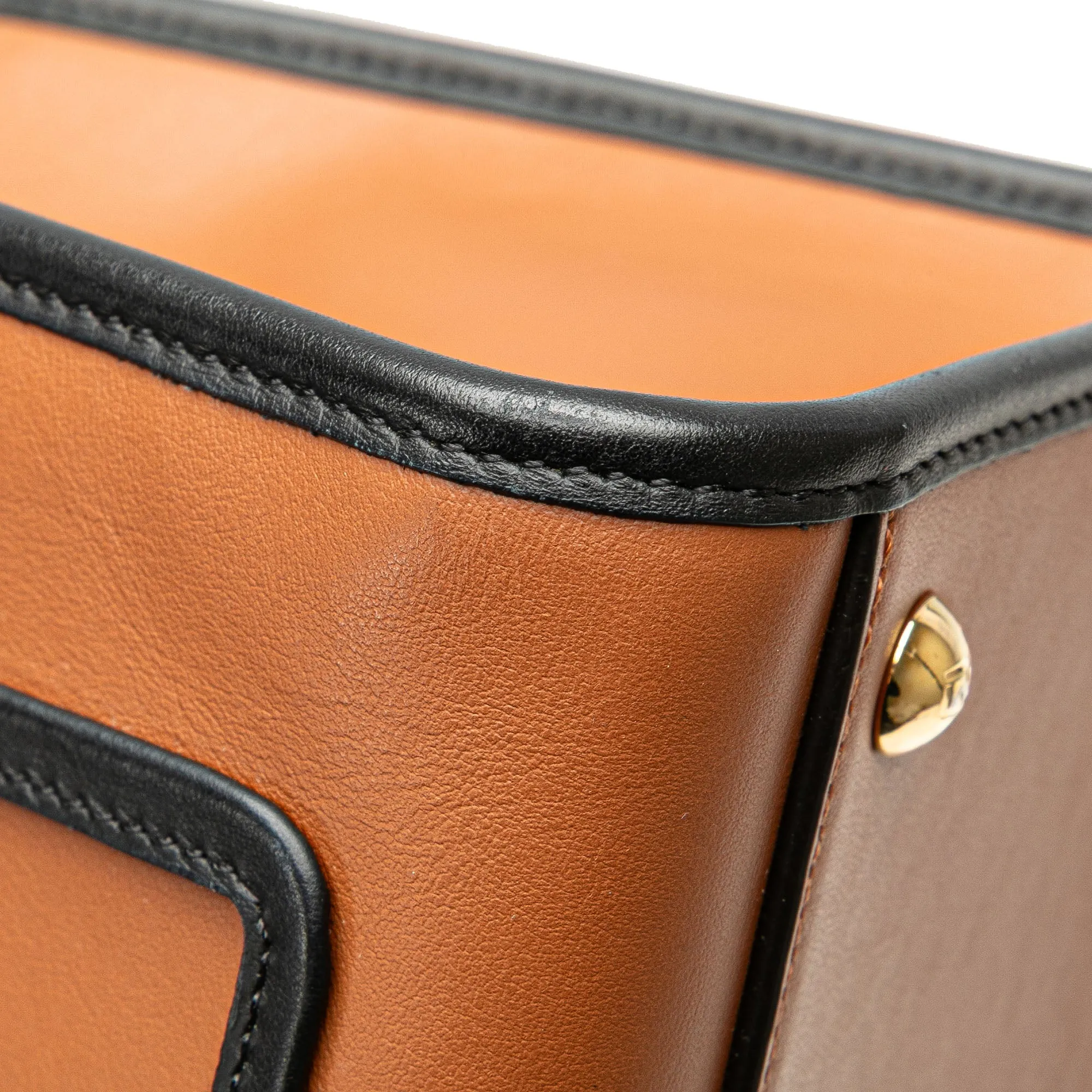 Small Leather Runaway Satchel