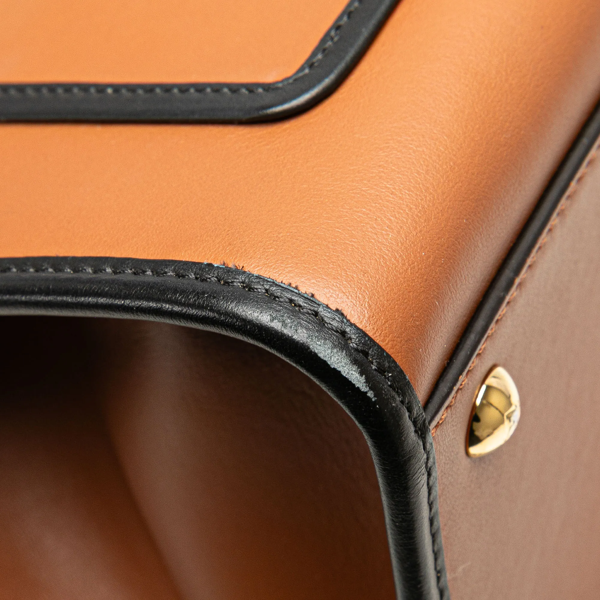Small Leather Runaway Satchel