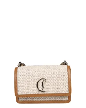 Small Loubi54 Canvas Crossbody Bag in Lionne