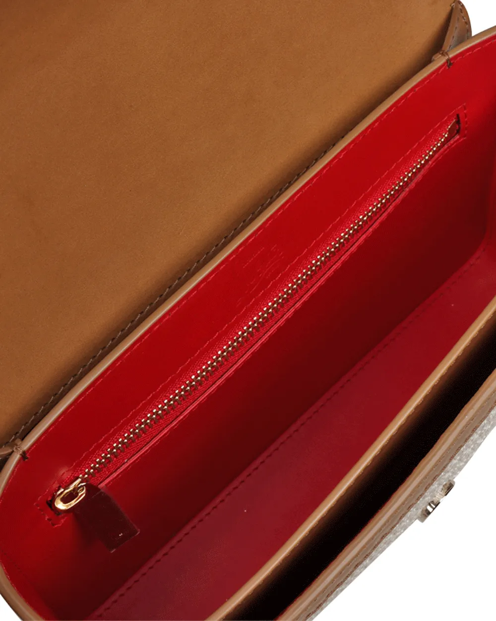 Small Loubi54 Canvas Crossbody Bag in Lionne