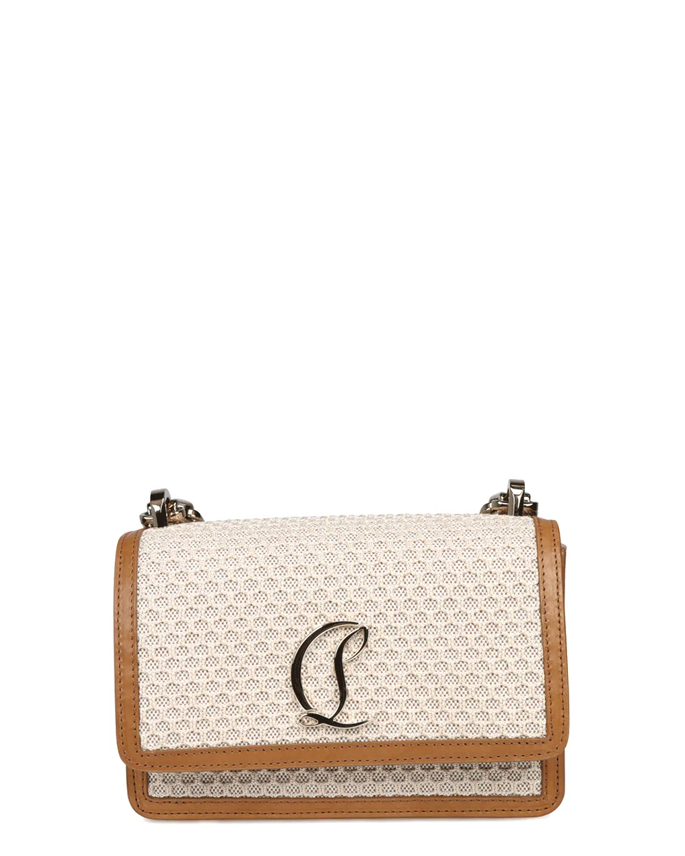 Small Loubi54 Canvas Crossbody Bag in Lionne