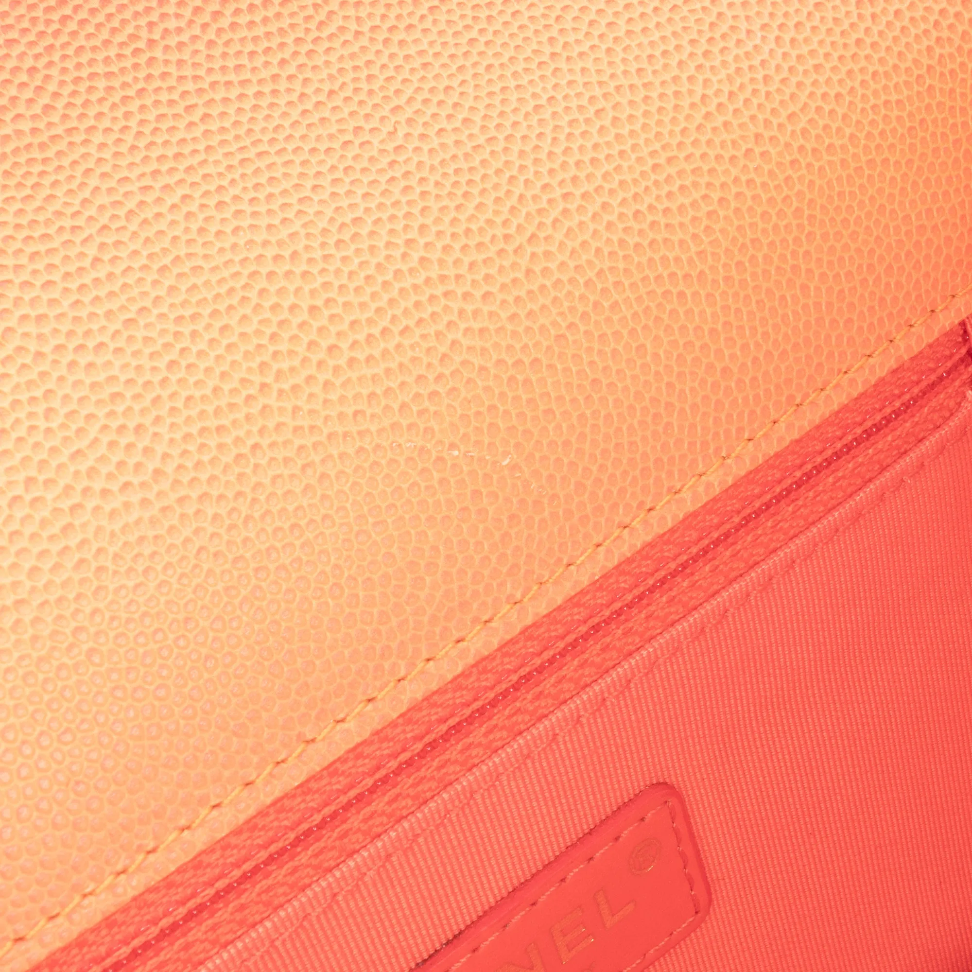 Small Quilted Caviar Sunset On The Sea Flap