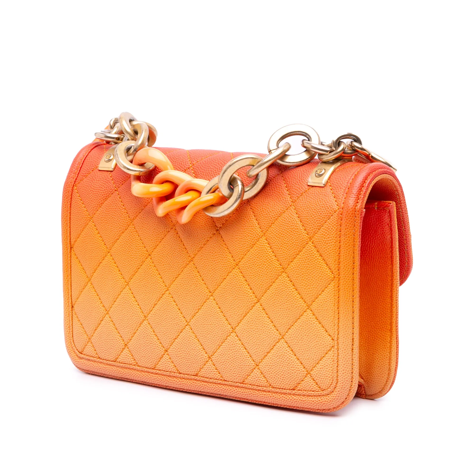 Small Quilted Caviar Sunset On The Sea Flap