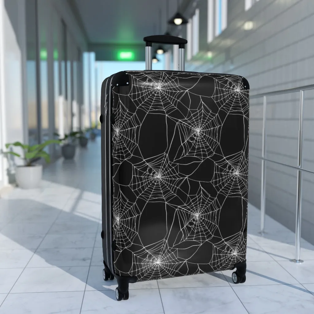 Spider Web Suitcases