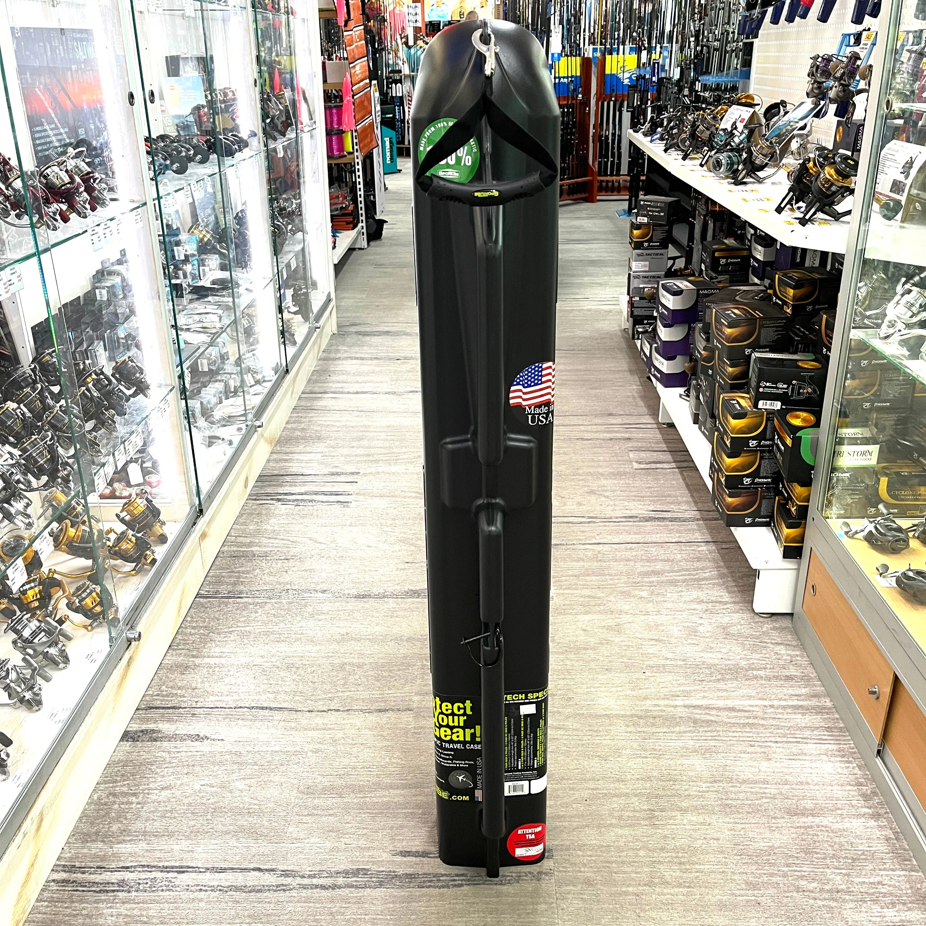 Sportube Series 1 - Black Telescopic Fishing Rod Tube