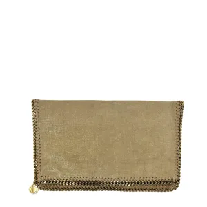 Stella McCartney Metallic Falabella Clutch