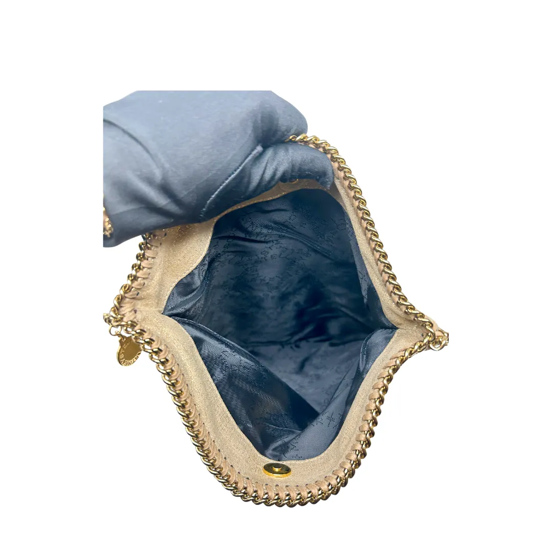 Stella McCartney Metallic Falabella Clutch