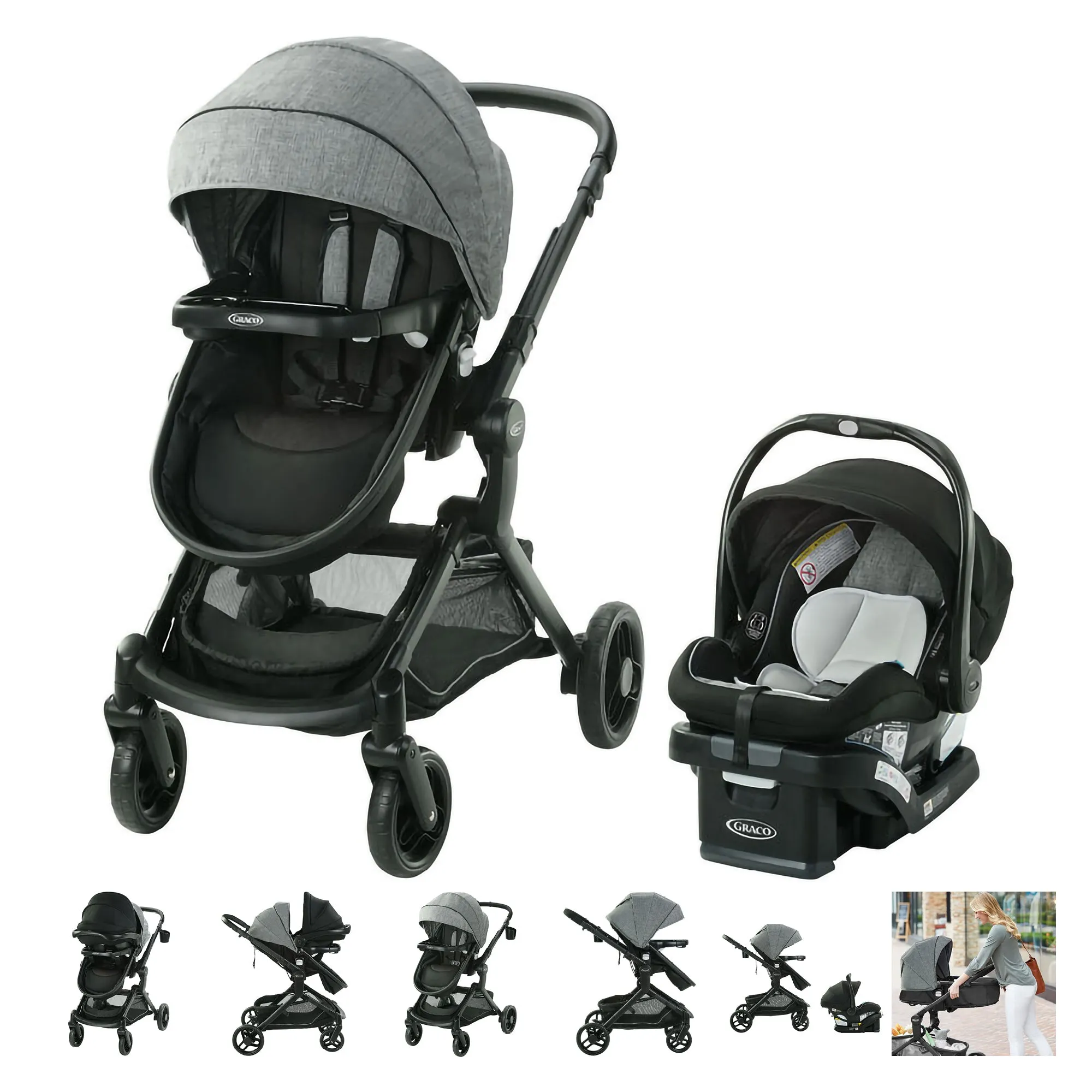 Stroller and car seat graco modes, nico